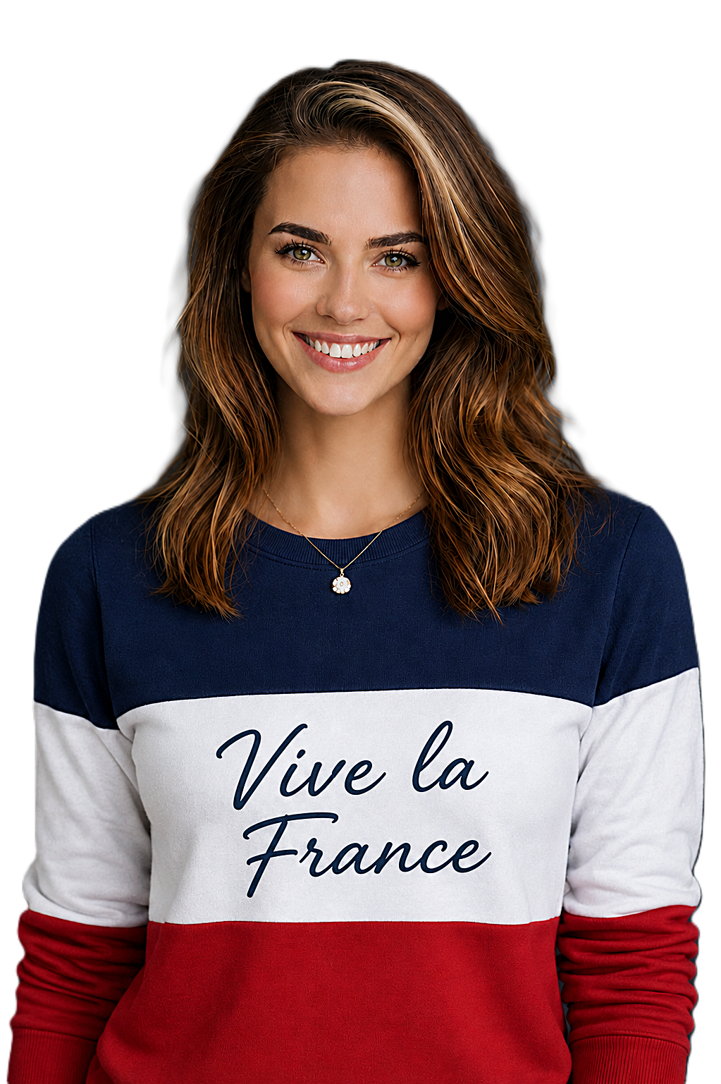 Brigitte representing the French learning experience